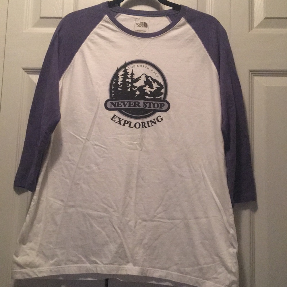 The North Face baseball tee